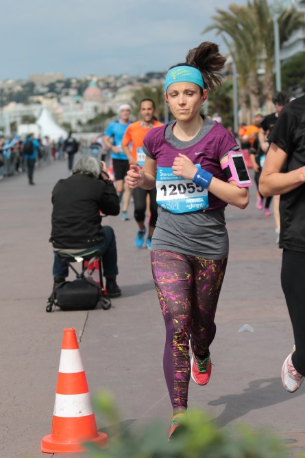 en train de courir lors de