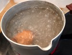oeuf qui bout
